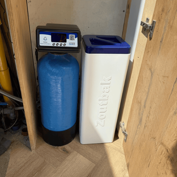 nwf waterontharder gemonteerd