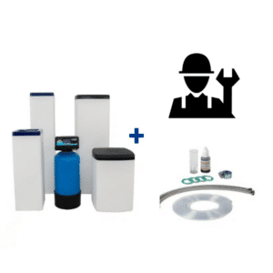 NWF DUO10 High End 2.0 waterontharder met installatie